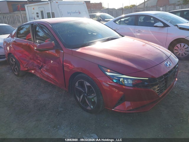 Aukcja sprzedaży 2021 Hyundai Elantra Ultimate Ivt With Tech Package, vin: KMHLN4AG7MU114380, numer aukcji: 12692668