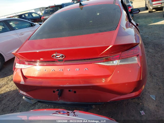 Aukcja sprzedaży 2021 Hyundai Elantra Ultimate Ivt With Tech Package, vin: KMHLN4AG7MU114380, numer aukcji: 12692668