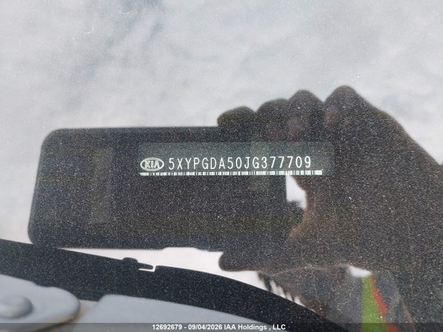 Продажа на аукционе авто 2018 Kia Sorento Lx/l, vin: 5XYPGDA50JG377709, номер лота: 12692679