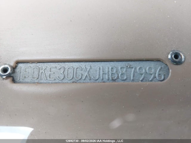 Продаж на аукціоні авто 1988 Ford Econoline E350 Cutaway Van, vin: 1FDKE30GXJHB87996, номер лоту: 12692730