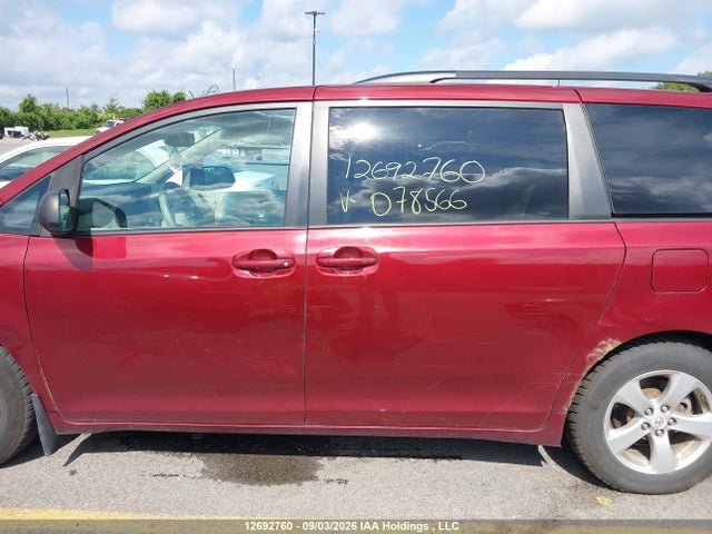 Продаж на аукціоні авто 2011 Toyota Sienna Le 8 Passenger, vin: 5TDKK3DC8BS078566, номер лоту: 12692760