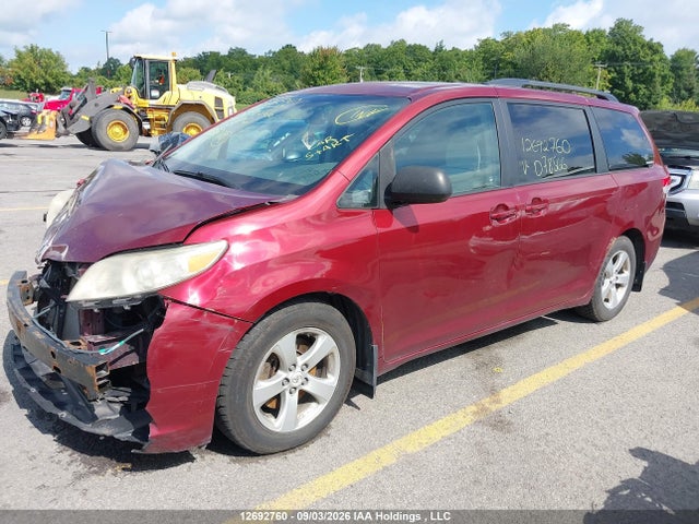 Продаж на аукціоні авто 2011 Toyota Sienna Le 8 Passenger, vin: 5TDKK3DC8BS078566, номер лоту: 12692760