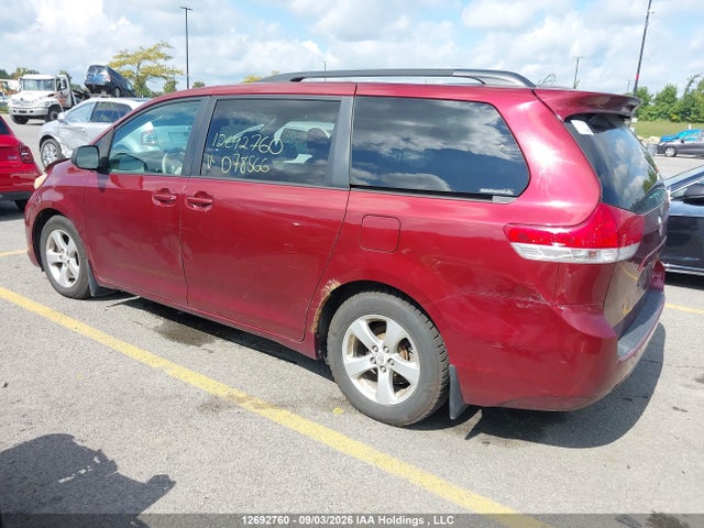 Продаж на аукціоні авто 2011 Toyota Sienna Le 8 Passenger, vin: 5TDKK3DC8BS078566, номер лоту: 12692760