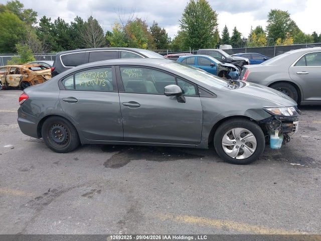 12692825 :رقم المزاد ، 2HGFB2F40DH105473 vin ، 2013 Honda Civic Lx مزاد بيع