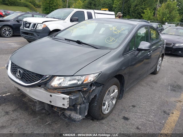 12692825 :رقم المزاد ، 2HGFB2F40DH105473 vin ، 2013 Honda Civic Lx مزاد بيع