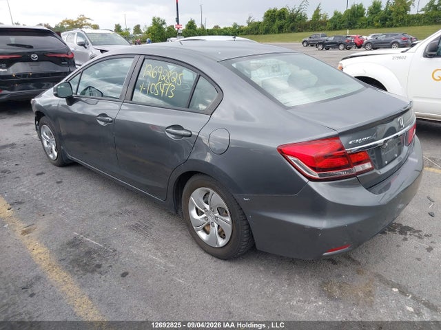 12692825 :رقم المزاد ، 2HGFB2F40DH105473 vin ، 2013 Honda Civic Lx مزاد بيع
