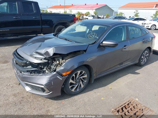 Honda Civic 2019 2HGFC2F78KH043406 Image 2