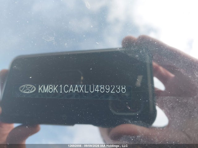 Auction sale of the 2020 Hyundai Kona Essential Awd, vin: KM8K1CAAXLU489238, lot number: 12692856