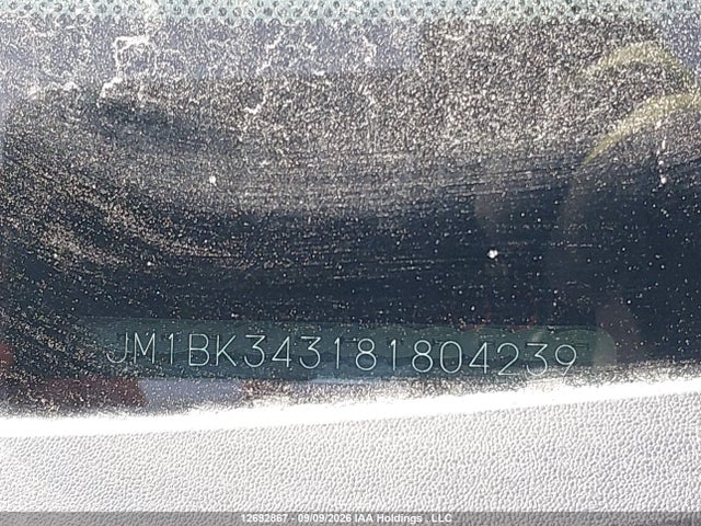 Aukcja sprzedaży 2008 Mazda 3 Hatchback, vin: JM1BK343181804239, numer aukcji: 12692867
