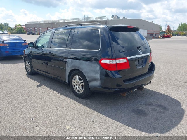 12692909 :رقم المزاد ، 5FNRL38885B511037 vin ، 2005 Honda Odyssey Touring مزاد بيع
