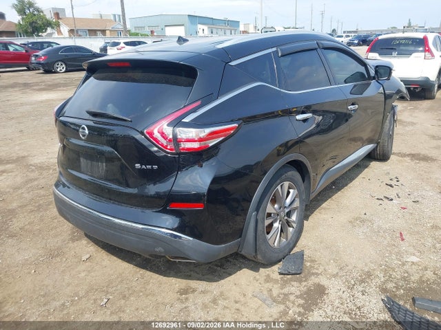 Продажа на аукционе авто 2016 Nissan Murano S/sl/sv/platinum, vin: 5N1AZ2MH4GN100200, номер лота: 12692961