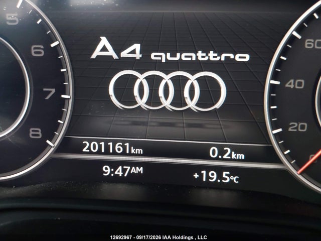 Aukcja sprzedaży 2019 Audi A4 Quattro, vin: WAUENAF47KN001544, numer aukcji: 12692967