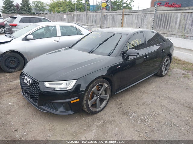 Aukcja sprzedaży 2019 Audi A4 Quattro, vin: WAUENAF47KN001544, numer aukcji: 12692967
