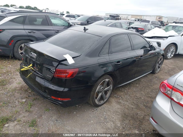 Aukcja sprzedaży 2019 Audi A4 Quattro, vin: WAUENAF47KN001544, numer aukcji: 12692967