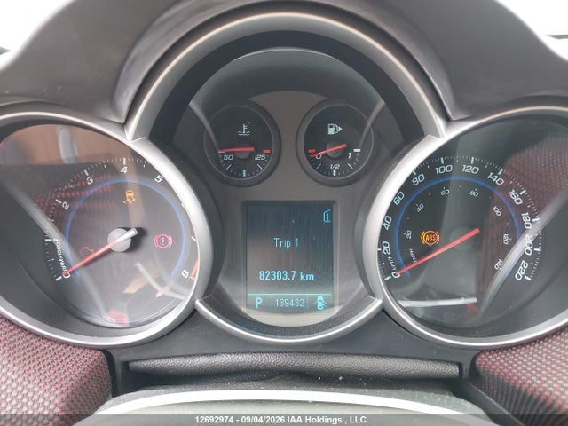 2011 Chevrolet Cruze Lt Turbo მანქანა იყიდება აუქციონზე, vin: 1G1PG5S94B7146973, აუქციონის ნომერი: 12692974