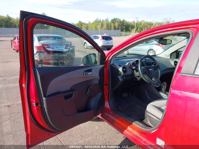 2012 Chevrolet Sonic Ls მანქანა იყიდება აუქციონზე, vin: 1G1JA6EH9C4108772, აუქციონის ნომერი: 12693021