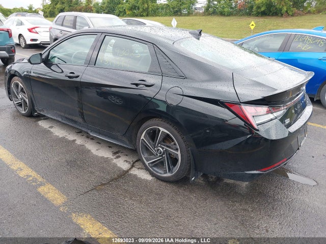 12693023 :رقم المزاد ، KMHLR4AFXNU347778 vin ، 2022 Hyundai Elantra N Line مزاد بيع