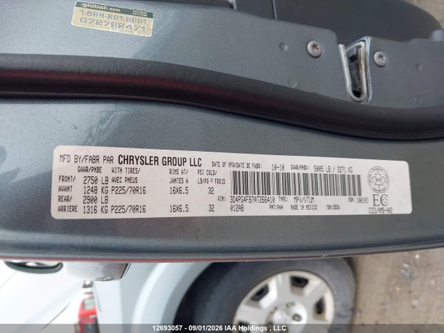 Продаж на аукціоні авто 2010 Dodge Journey Se, vin: 3D4PG4FB7AT266410, номер лоту: 12693057
