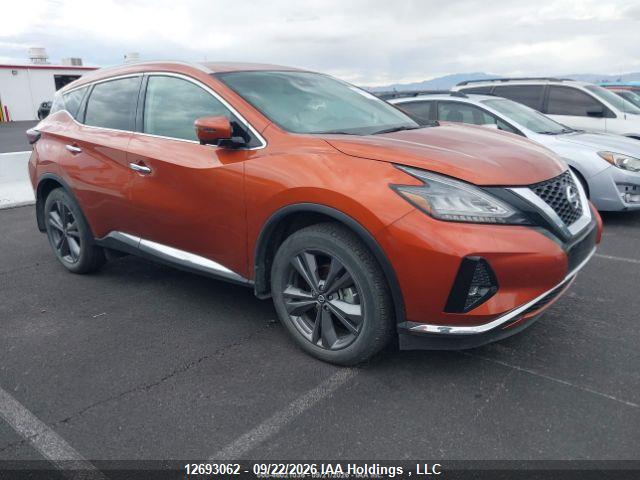 Aukcja sprzedaży 2021 Nissan Murano Platinum, vin: 5N1AZ2DS9MC113298, numer aukcji: 12693062