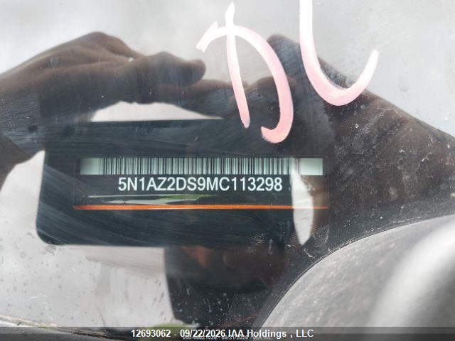 Продажа на аукционе авто 2021 Nissan Murano Platinum, vin: 5N1AZ2DS9MC113298, номер лота: 12693062