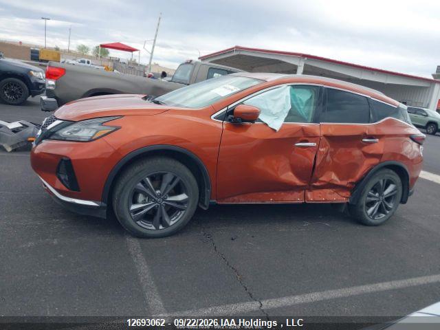 Продажа на аукционе авто 2021 Nissan Murano Platinum, vin: 5N1AZ2DS9MC113298, номер лота: 12693062