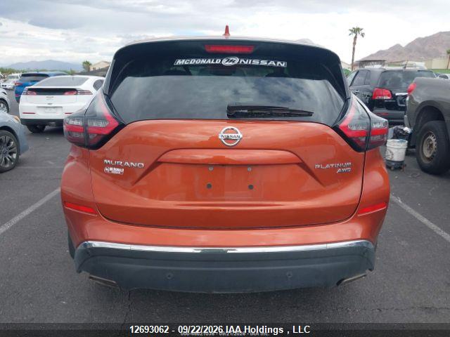 Продажа на аукционе авто 2021 Nissan Murano Platinum, vin: 5N1AZ2DS9MC113298, номер лота: 12693062