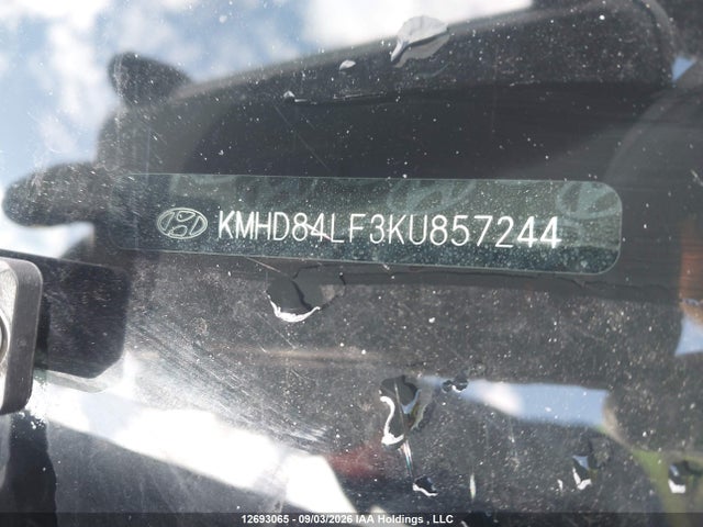 Продаж на аукціоні авто 2019 Hyundai Elantra, vin: KMHD84LF3KU857244, номер лоту: 12693065
