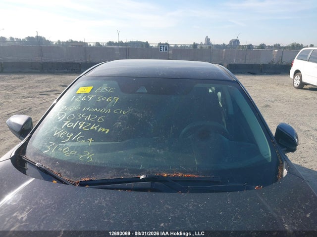 12693069 :رقم المزاد ، 2HGFC2F51LH034126 vin ، 2020 Honda Civic Lx مزاد بيع