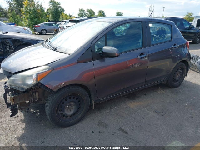 2016 Toyota Yaris Le მანქანა იყიდება აუქციონზე, vin: VNKKTUD31GA056536, აუქციონის ნომერი: 12693086