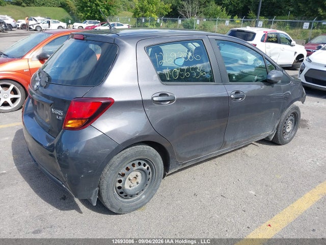 2016 Toyota Yaris Le მანქანა იყიდება აუქციონზე, vin: VNKKTUD31GA056536, აუქციონის ნომერი: 12693086