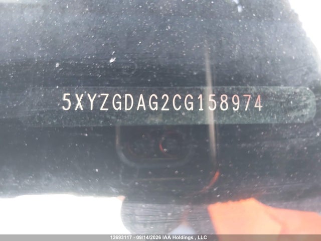 Продажа на аукционе авто 2012 Hyundai Santa Fe, vin: 5XYZGDAG2CG158974, номер лота: 12693117