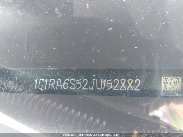 1G1RA6S52JU152882 Chevrolet VOLT LT