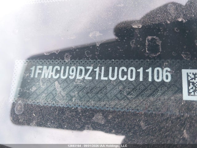 Ford Escape 2020 1FMCU9DZ1LUC01106 Image 19