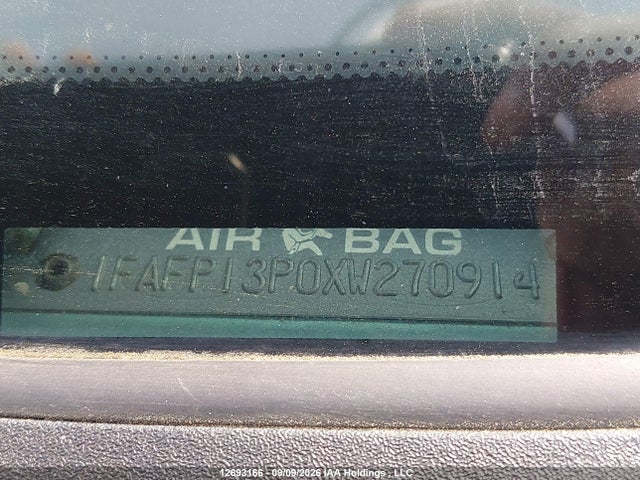 Продажа на аукционе авто 1999 Ford Escort Se, vin: 1FAFP13P0XW270914, номер лота: 12693166