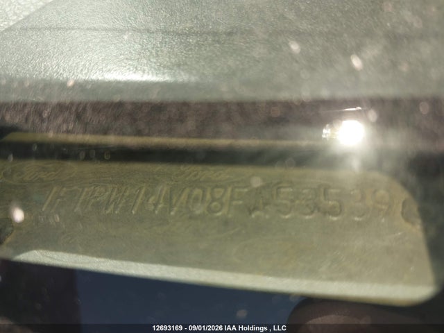 2008 Ford F150 Supercrew მანქანა იყიდება აუქციონზე, vin: 1FTPW14V08FA53539, აუქციონის ნომერი: 12693169