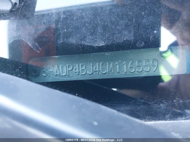 2012 Ford Fiesta Se მანქანა იყიდება აუქციონზე, vin: 3FADP4BJ4CM116559, აუქციონის ნომერი: 12693179