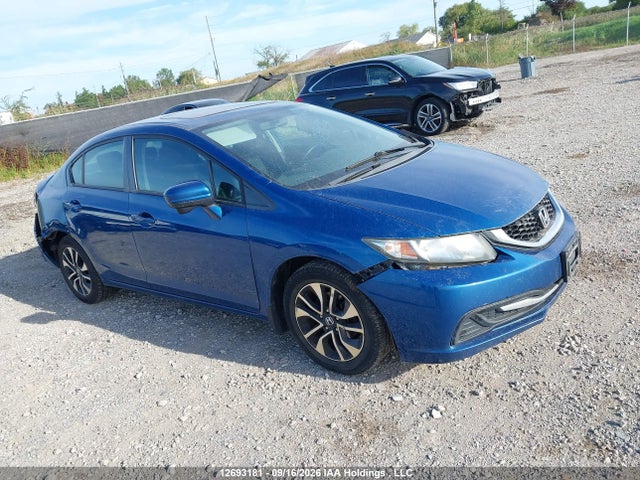 12693181 :رقم المزاد ، 2HGFB2E52FH036072 vin ، 2015 Honda Civic Ex 4dr مزاد بيع