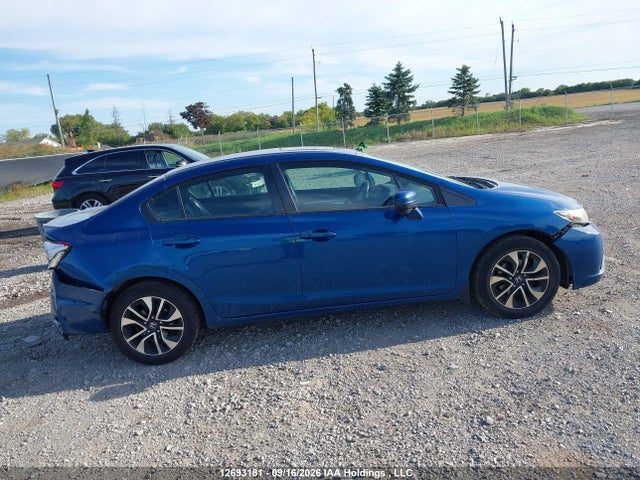 12693181 :رقم المزاد ، 2HGFB2E52FH036072 vin ، 2015 Honda Civic Ex 4dr مزاد بيع
