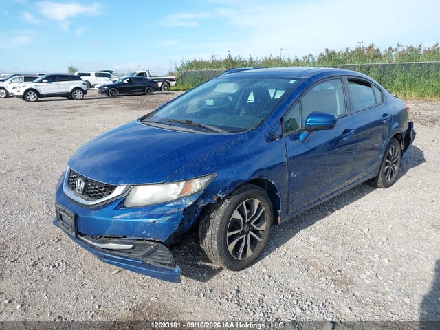 12693181 :رقم المزاد ، 2HGFB2E52FH036072 vin ، 2015 Honda Civic Ex 4dr مزاد بيع