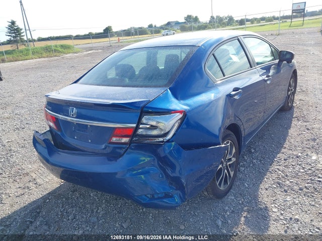 12693181 :رقم المزاد ، 2HGFB2E52FH036072 vin ، 2015 Honda Civic Ex 4dr مزاد بيع