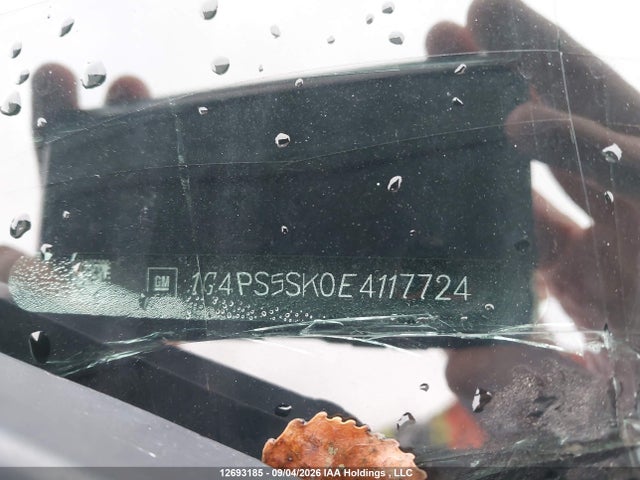 12693185 :رقم المزاد ، 1G4PS5SK0E4117724 vin ، 2014 Buick Verano مزاد بيع