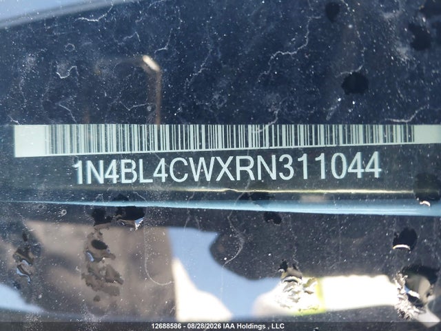 1N4BL4CWXRN311044 Nissan ALTIMA SR