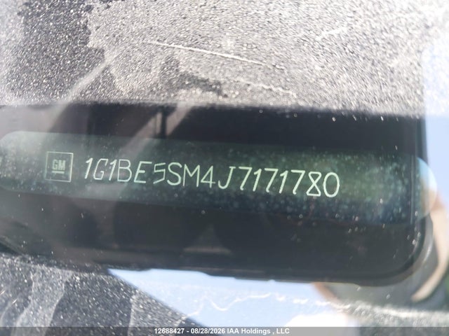1G1BE5SM4J7171780 Chevrolet Cruze Lt Auto