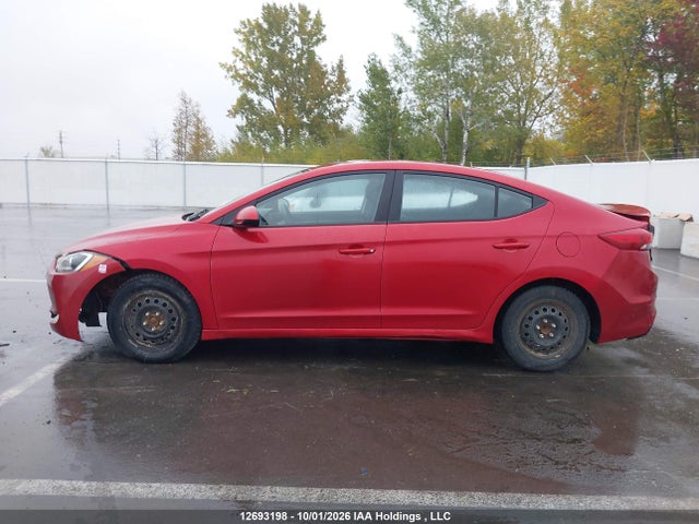 12693198 :رقم المزاد ، 5NPD74LF9HH048082 vin ، 2017 Hyundai Elantra Le مزاد بيع