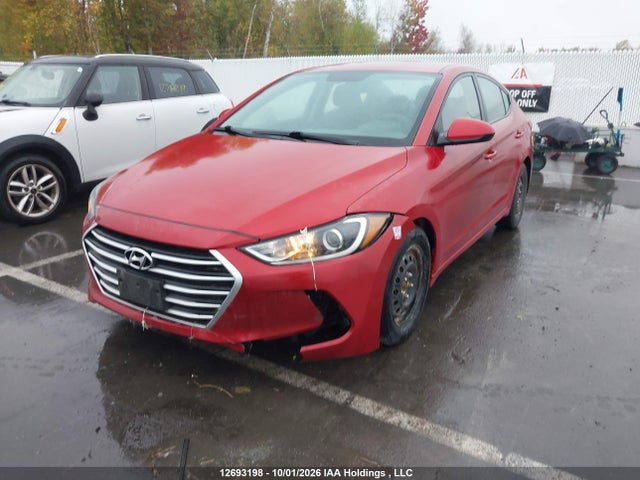 12693198 :رقم المزاد ، 5NPD74LF9HH048082 vin ، 2017 Hyundai Elantra Le مزاد بيع