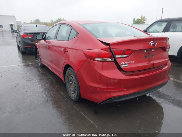 12693198 :رقم المزاد ، 5NPD74LF9HH048082 vin ، 2017 Hyundai Elantra Le مزاد بيع