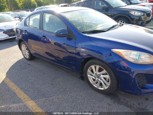 Aukcja sprzedaży 2013 Mazda Mazda3 Gs-sky, vin: JM1BL1V7XD1802552, numer aukcji: 12676010
