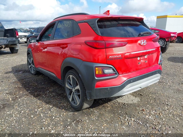 Aukcja sprzedaży 2020 Hyundai Kona Ultimate, vin: KM8K5CA55LU459927, numer aukcji: 12693223