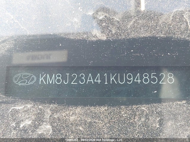 12693253 :رقم المزاد ، KM8J23A41KU948528 vin ، 2019 Hyundai Tucson Se مزاد بيع