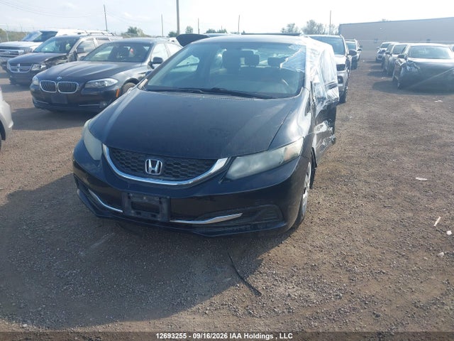 Honda Civic Lx 2014 2HGFB2F45EH006214 Image 2